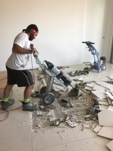 Tile Stripping
