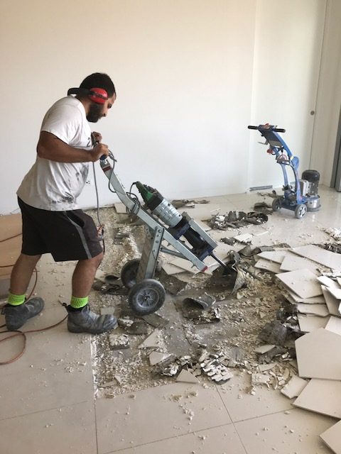 Tile Stripping